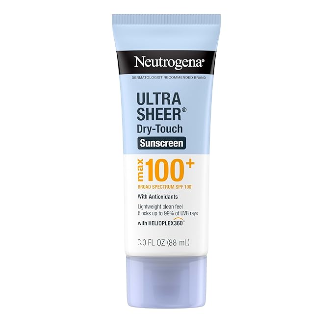 Neutrogena Ultra Sheer Dry-Touch Sunscreen SPF 100+ (Lotion)