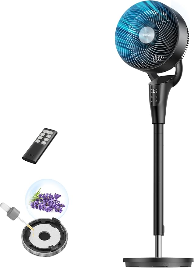 Dreo 16-Inch Quiet Oscillating Pedestal Fan (2026 Update)