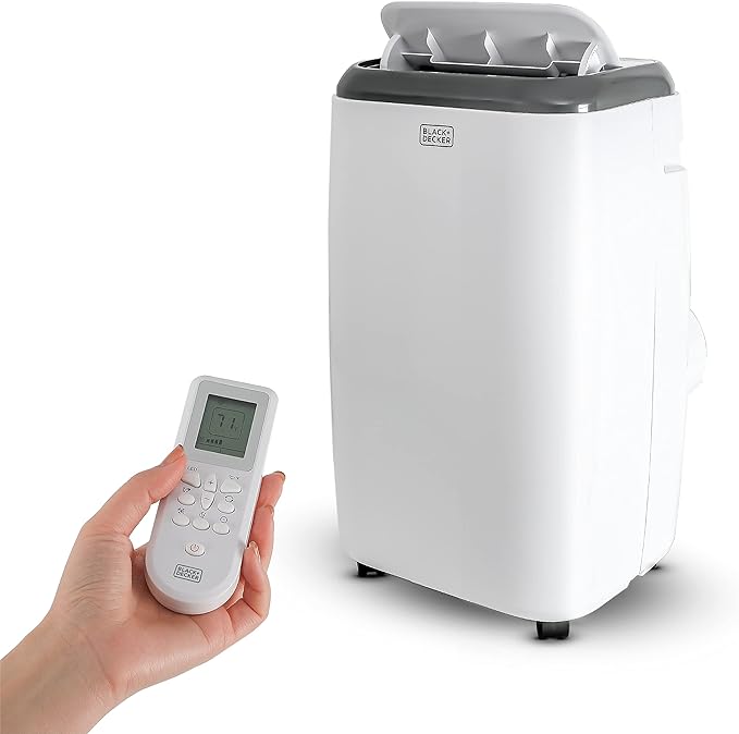 BLACK+DECKER Portable Air Conditioner 8,000 BTU (Room Cooling)