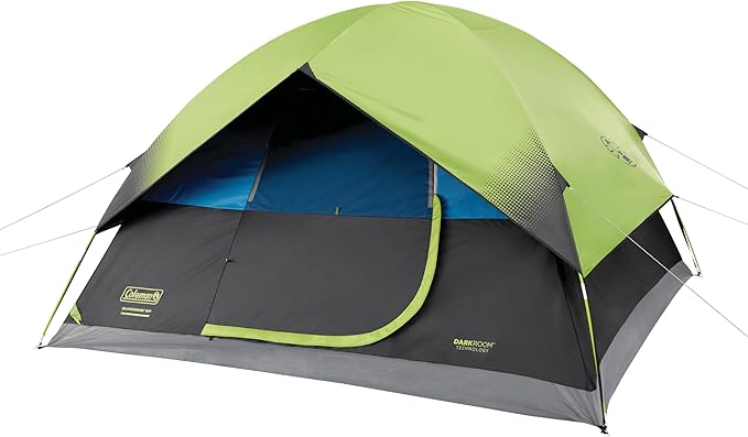 Coleman Sundome Dark Room Tent – Blocks 90% Sunlight, Weather‑Resistant, 4/6‑Person